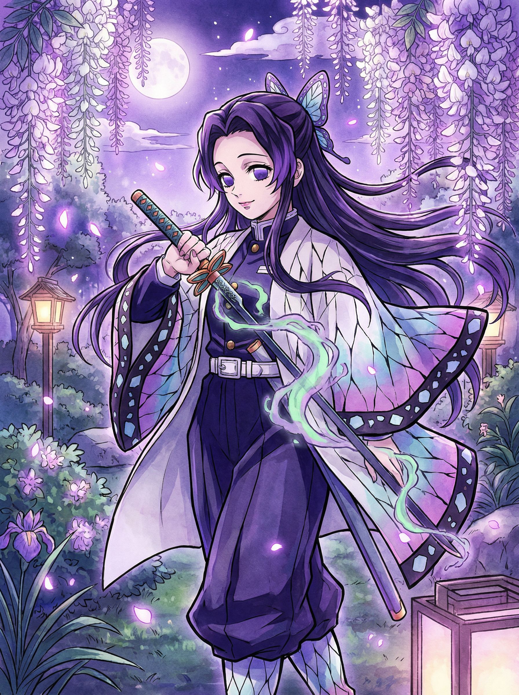 海角社区动漫-蝶之舞紫藤花园